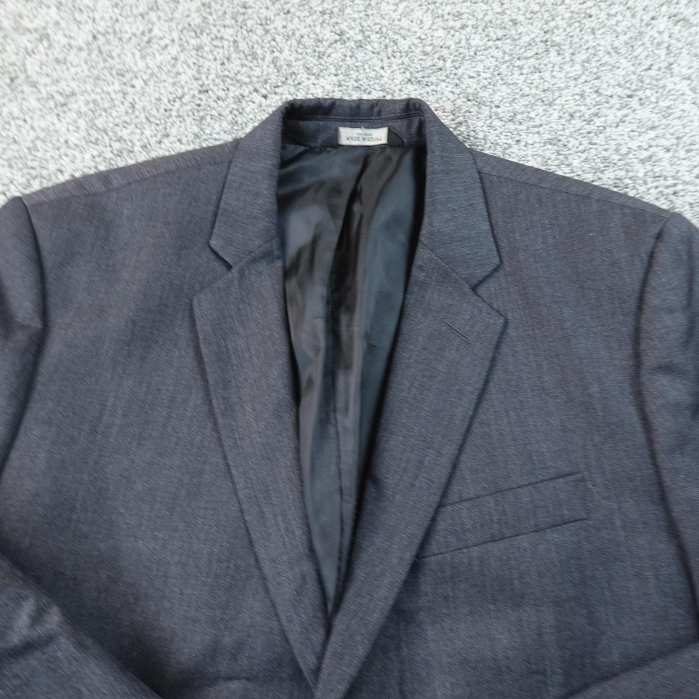 Banana‎ Republic Blazer Mens 42S Dark Gray Wool Tailored Fit Sport Coat Jacket